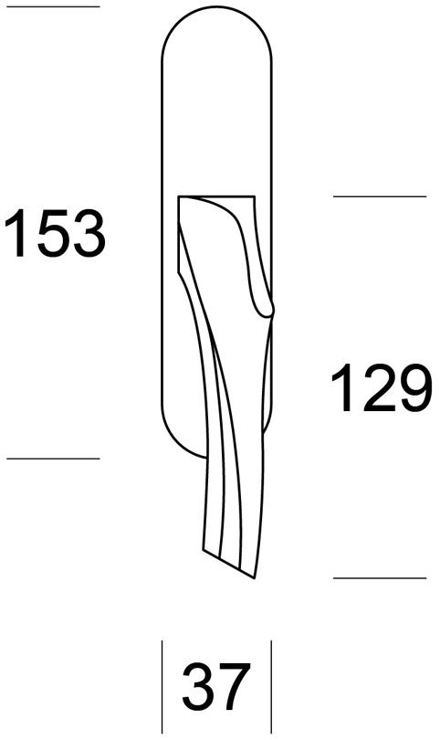 Ento Оконная ручка из латуни dk Anatomica 4873bis - Вид №2