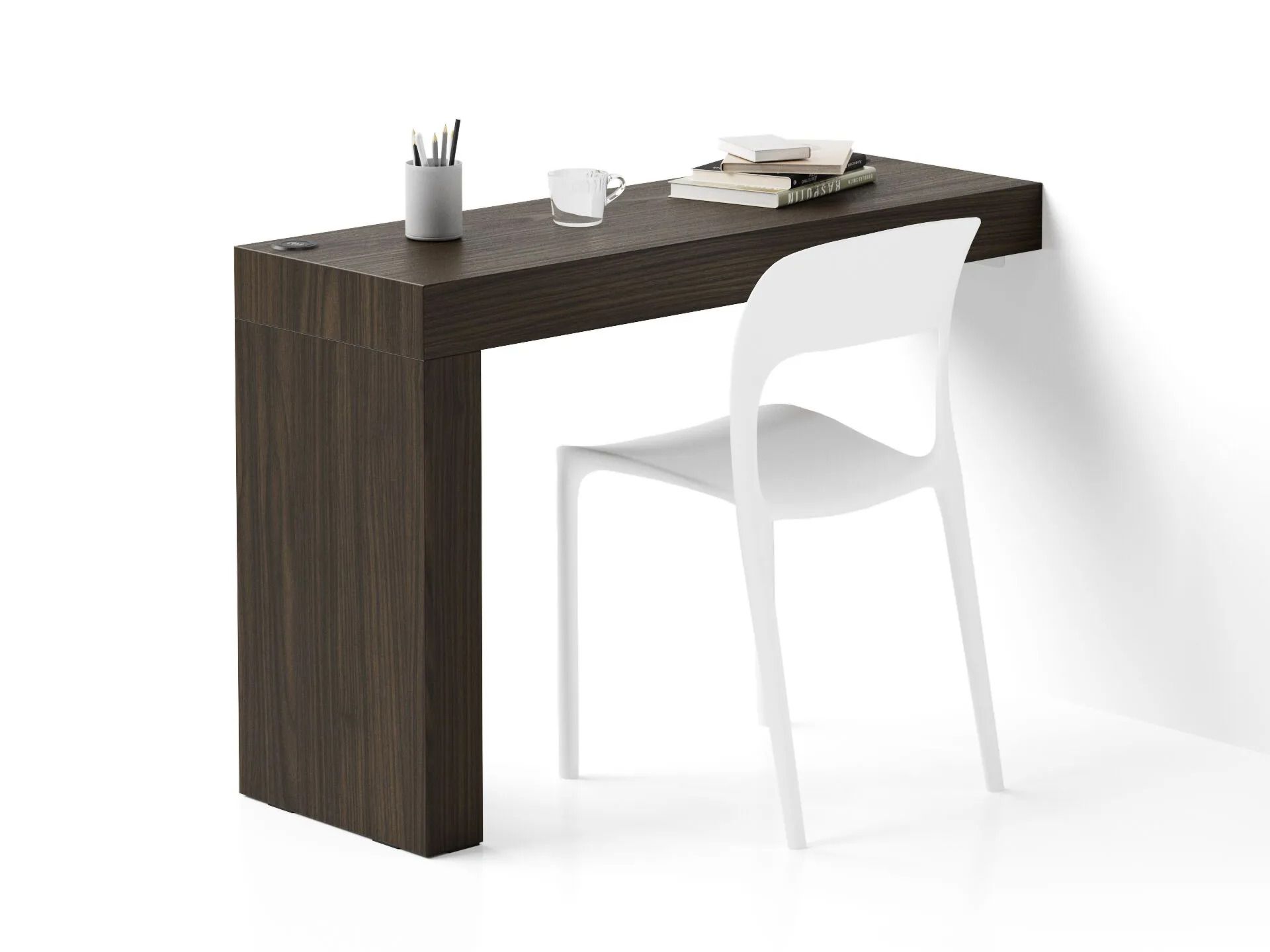 Меламинированный настенный стол с беспроводным зарядным устройством Mobili Fiver Evolution ARCH-00048164