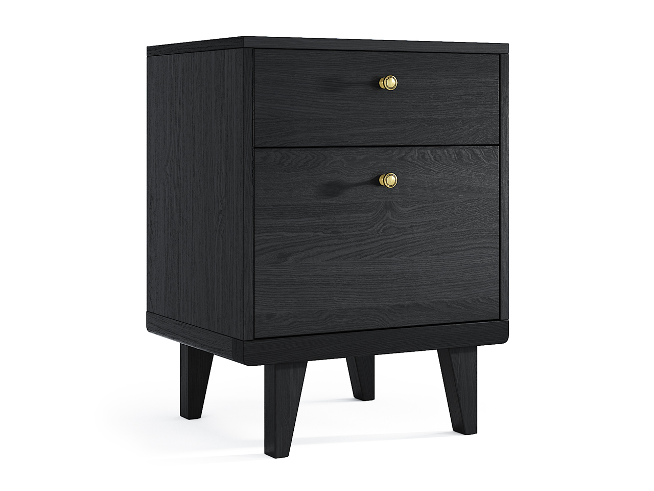 Тумба прикроватная черная Thimon THE IDEA  210296 Черный  - Вид №1