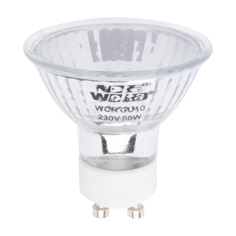 Лампа галогенная Wolta рефлектор GU10 50 Вт свет тёплый белый STLM-2016612