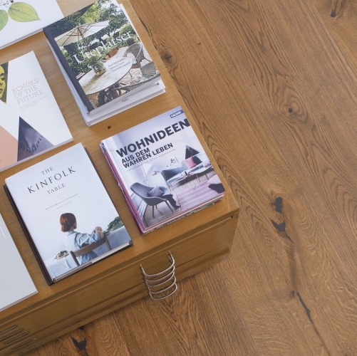 Инженерная доска Boen Chalet Antique Дуб Натур (Гладкая) 2000-4000х250 мм 2100410026 - Вид №5