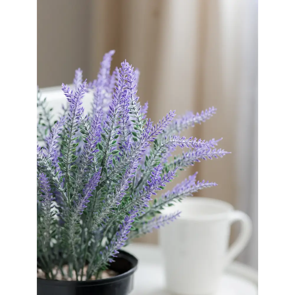 89356259 Искусственное растение в горшке лаванда Трес h30 см STLM-0949450 Santreyd  - Вид №5