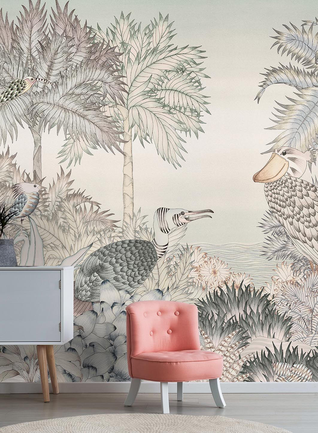 Обои для всех возрастов, ПВХ бесплатно, ЭКО, моющиеся WallPepper NAIVE ARCH-00087017 - Вид №1