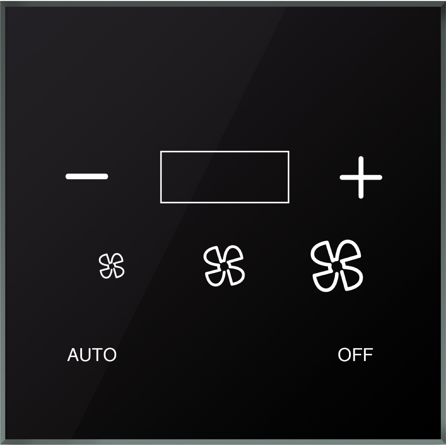 LSSMTH07NS ОБРАЗЕЦ Стеклянный сенсорный термостат GTP, 7 кнопок Schneider Electric 