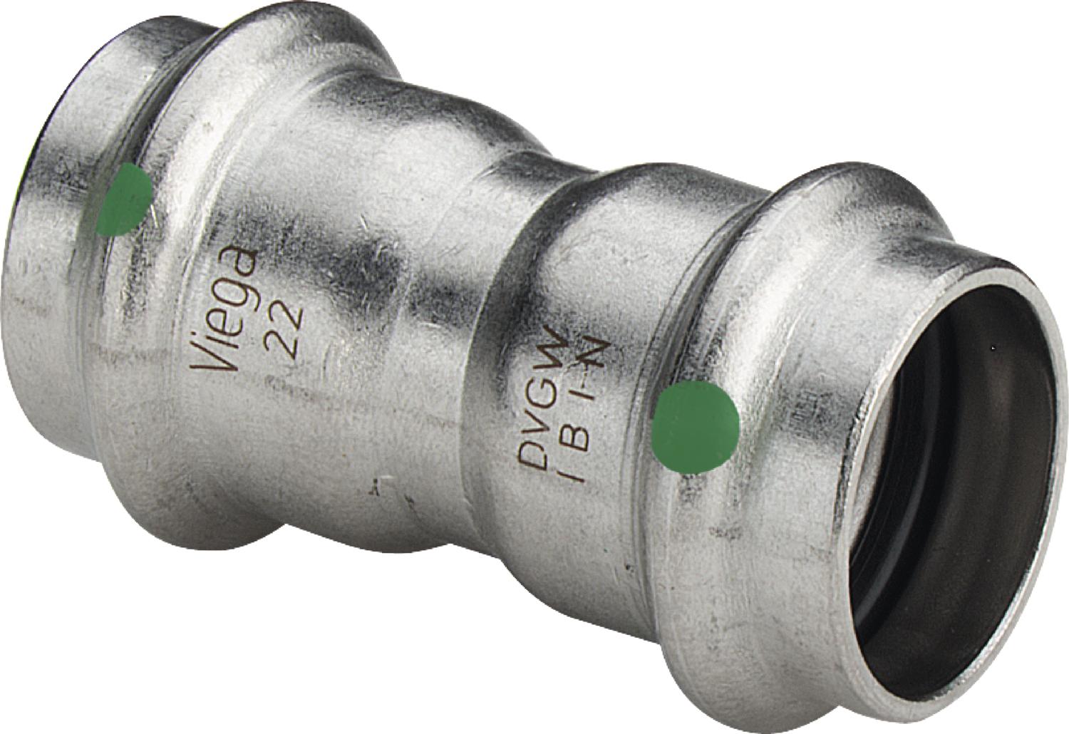 Viega Муфта Sanpress Inox 2315 (436209) 436 209