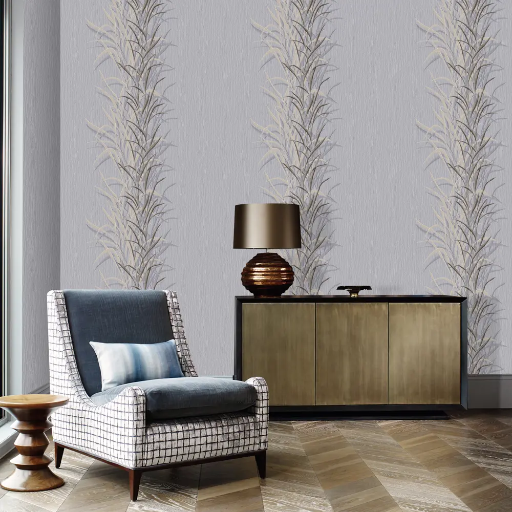 Обои флизелиновые Erismann Siena серые 1.06 м 6140-8 STLM-2069981 - Вид №2