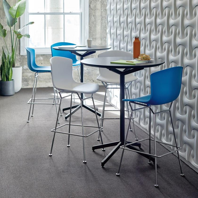 KNOLL Табурет пластиковый со спинкой Bertoia sun-id-1395679 - Вид №4