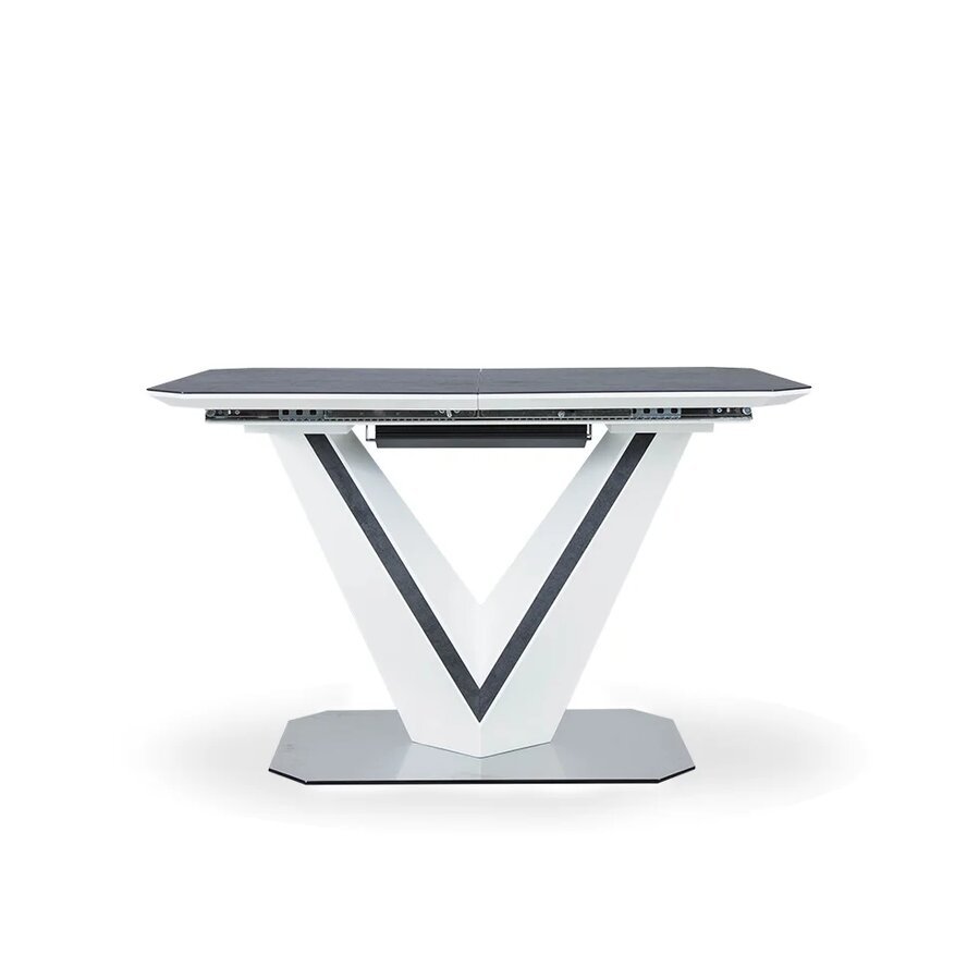 Обеденный стол раздвижной 140-185 см серый "Мэтью" STOOL GROUP  00-3946103 Серый  - Вид №3