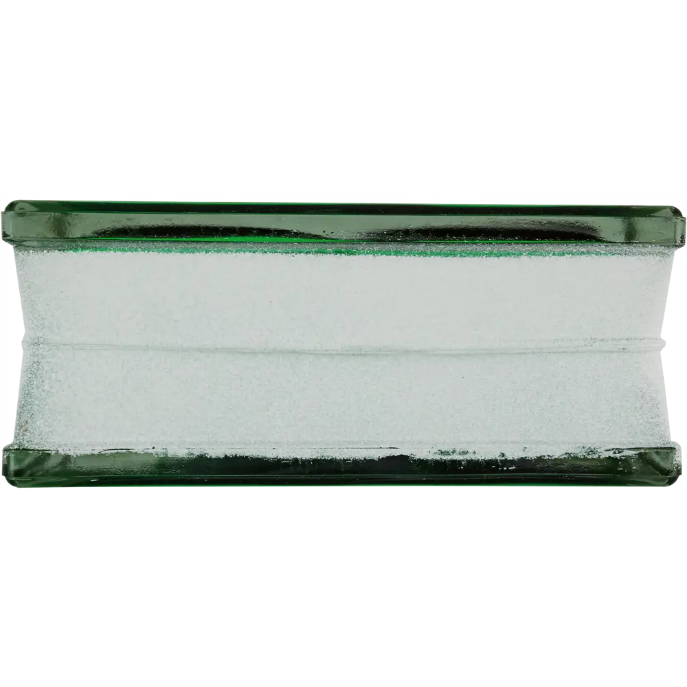 Стеклоблок Богема Волна цвет ярко-изумрудный VITRABLOCK STLM-2124872 - Вид №1
