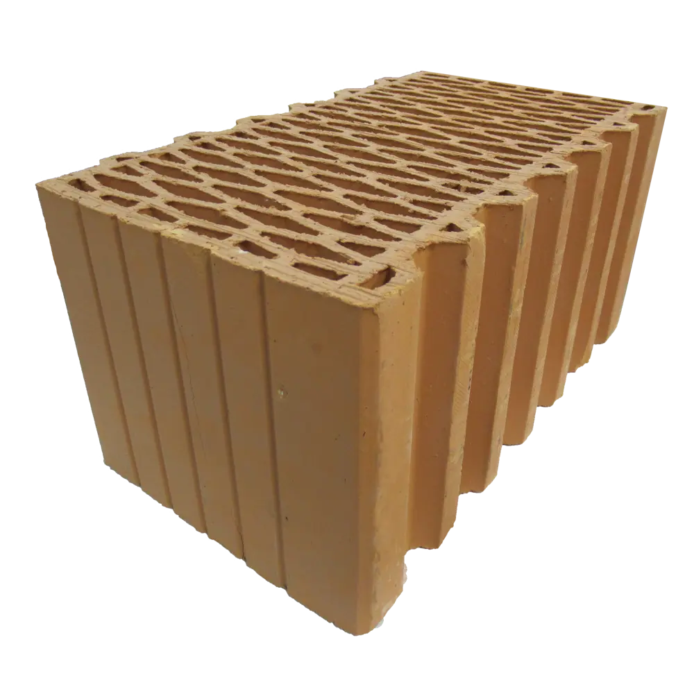 Блок керамический ThermoWiener 38 M75 380x219x250 мм 10.7 НФ Wienerberger STLM-2031403