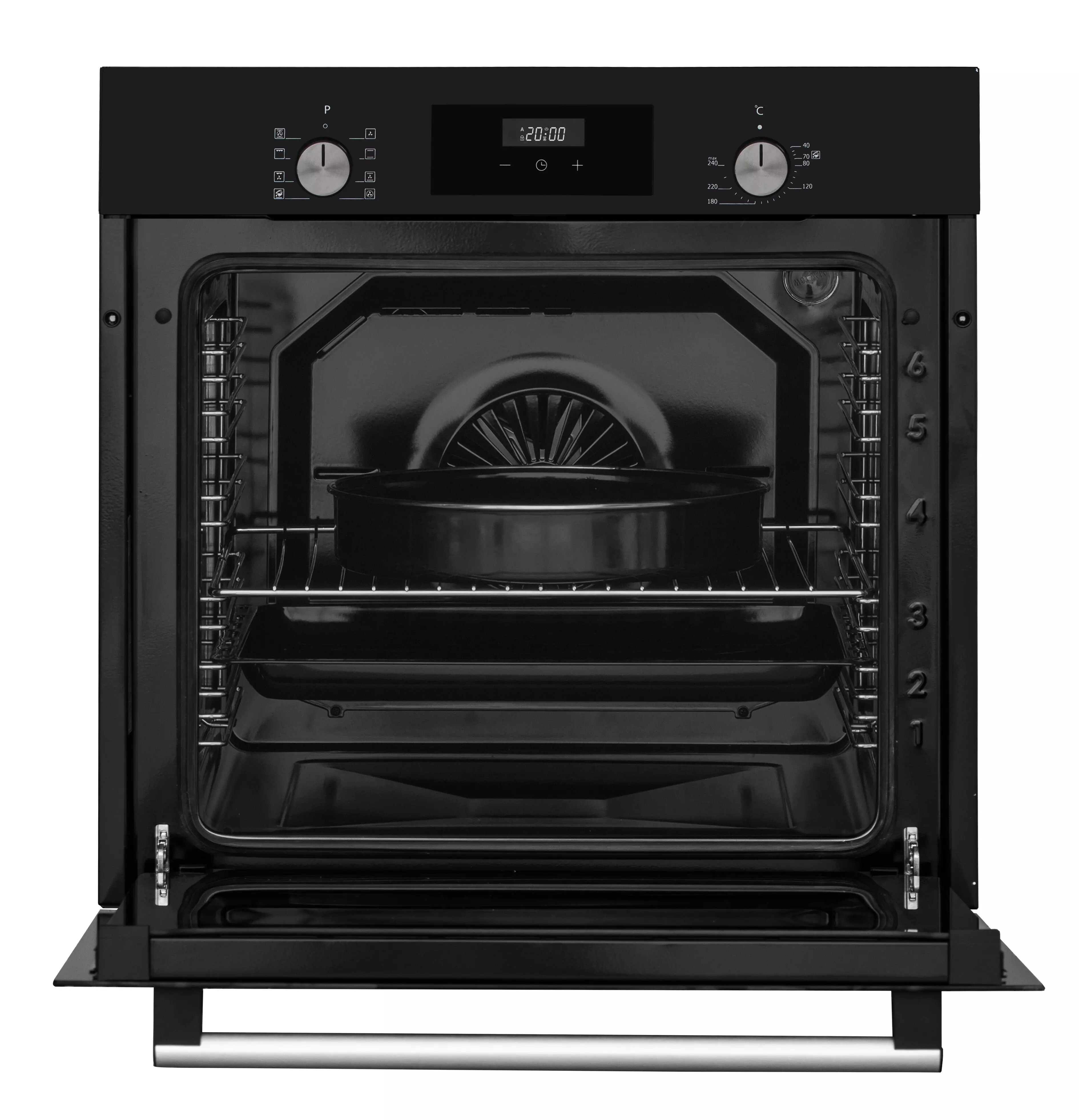 9140914 Электрический духовой шкаф Delvento V6EB68057 черный STDN-0142991 - Вид №3