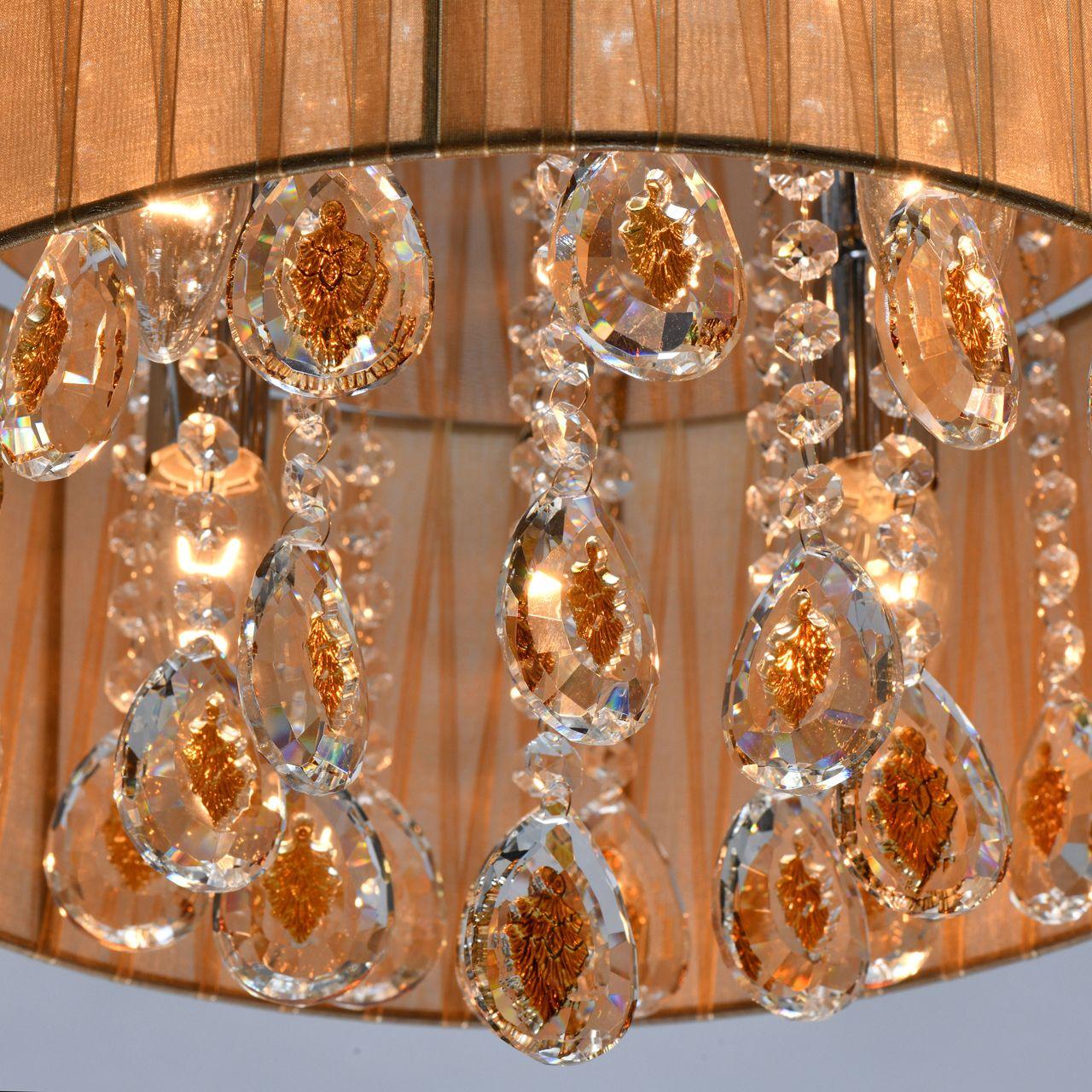 Потолочная люстра MW-Light Жаклин 465016704 MW-LIGHT ЖАКЛИН 328391 Коричневый - Вид №3