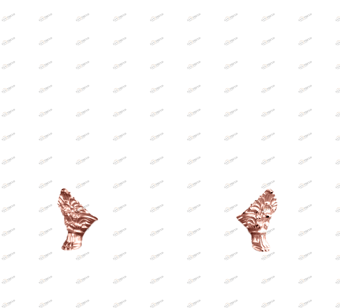 Gentry Home Bexley Cast iron bathtubs with feet Императорское розовое золото sun-id-1075197