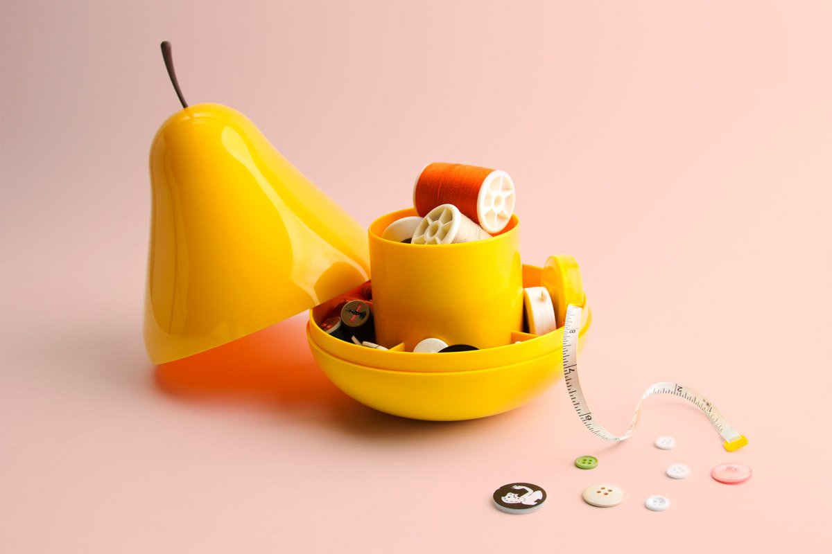 Органайзер желтый Pear QUALY  00-3872057 Желтый  - Вид №3