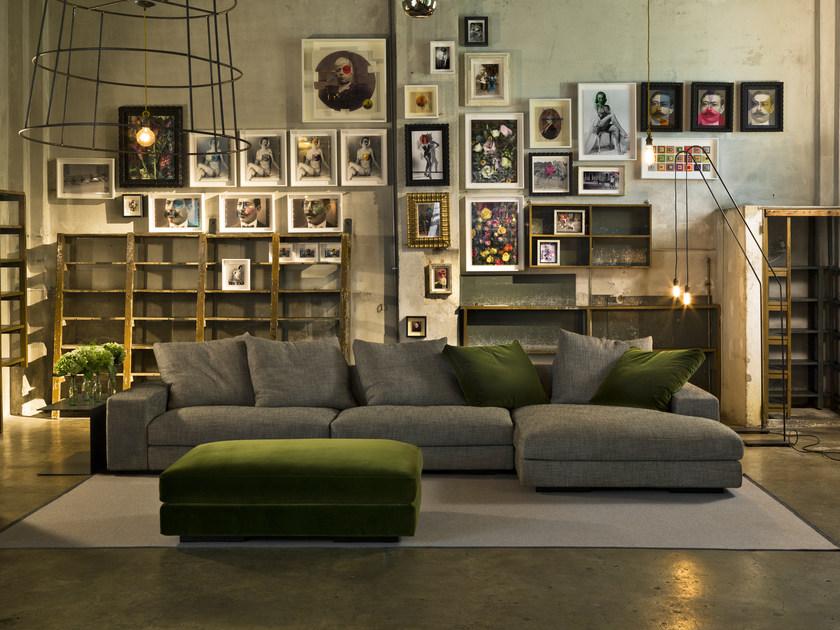 Verzelloni Секционный диван со съемным чехлом из ткани Holden sun-id-1447598 - Вид №4