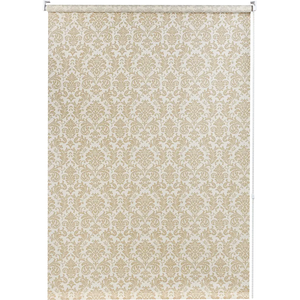 Штора рулонная Legrand Дамаск 80x175 см экрю 86542177 STLM-2151593 DOMLEGRAND