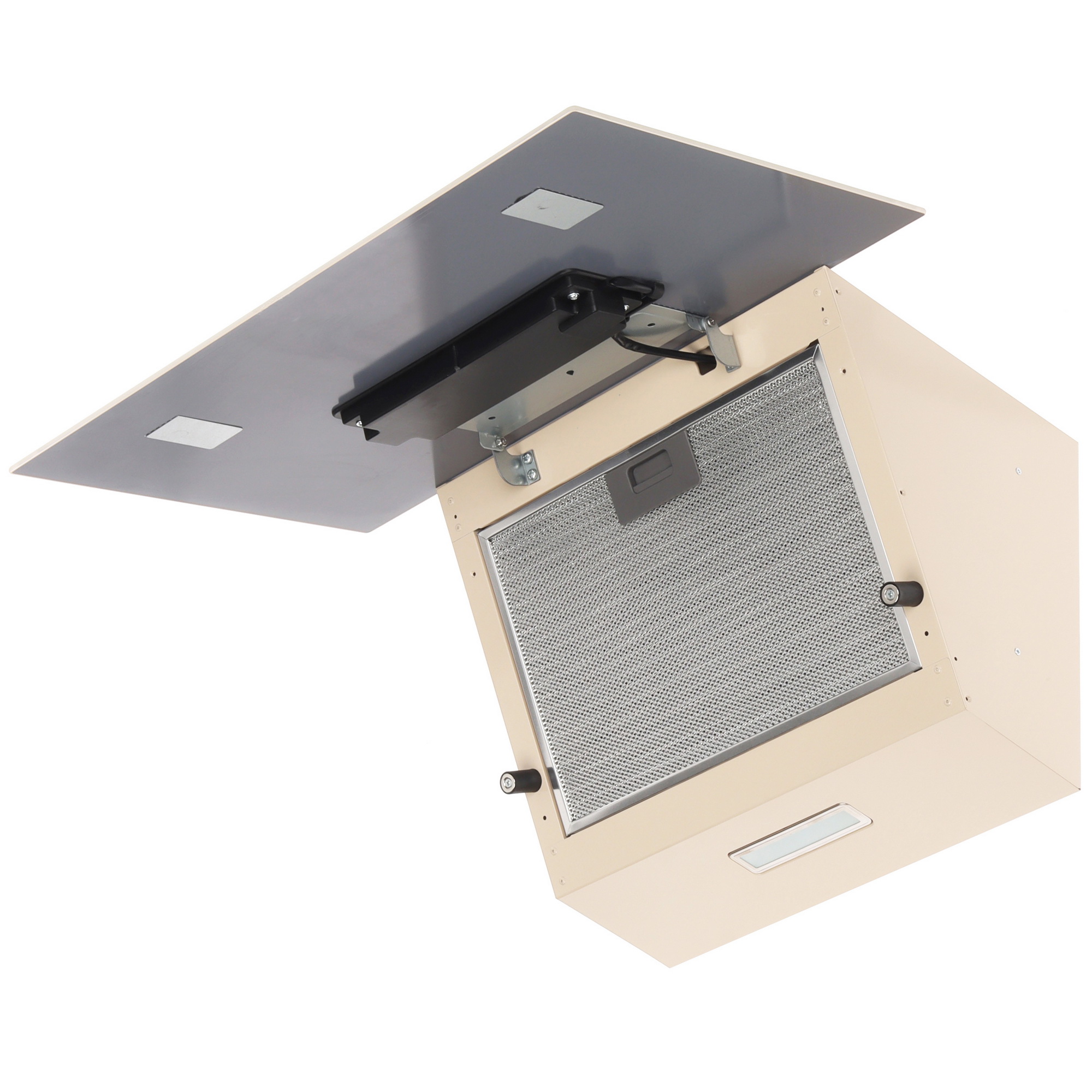 5483766 Вытяжка наклонная DEXP Rustic 01 бежевый/бежевый STDN-0118296 - Вид №2