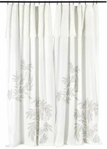 Élitis Штанговая занавеска с принтом из льна