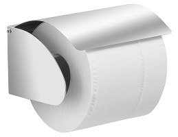 5025(38) Gedy G-Project, бумагодержатель с крышкой, цвет зачищенный хром