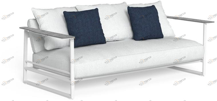 Talenti 2-местный садовый диван из ткани Riviera Rivdiv