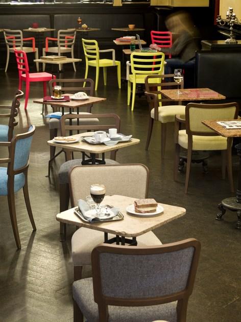 Very Wood Стул с обивкой и подлокотниками Wiener sun-id-1348997 - Вид №3