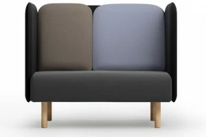 SOFTREND 2-местный тканевый диван с огнестойкой обивкой August