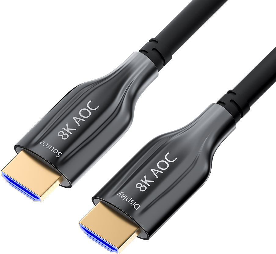 GCR-52443 Gcr кабель 100m оптический hdmi 2.1 8k 60hz, для подключения smarttv, appletv, xbox series x, ps5, Greenconnect Santreyd 
