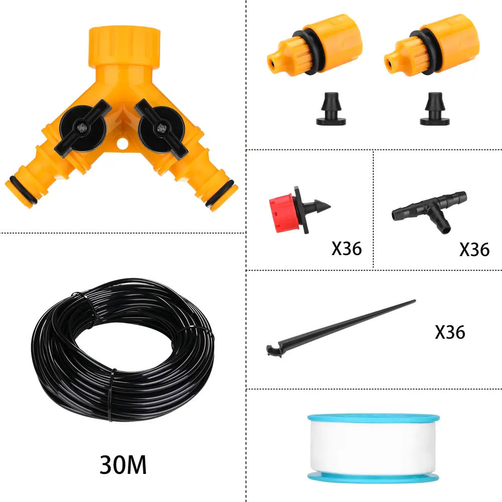 DEKO DKI30: Автоматический комплект для капельного полива 30 метров 89430757 STLM-1576362