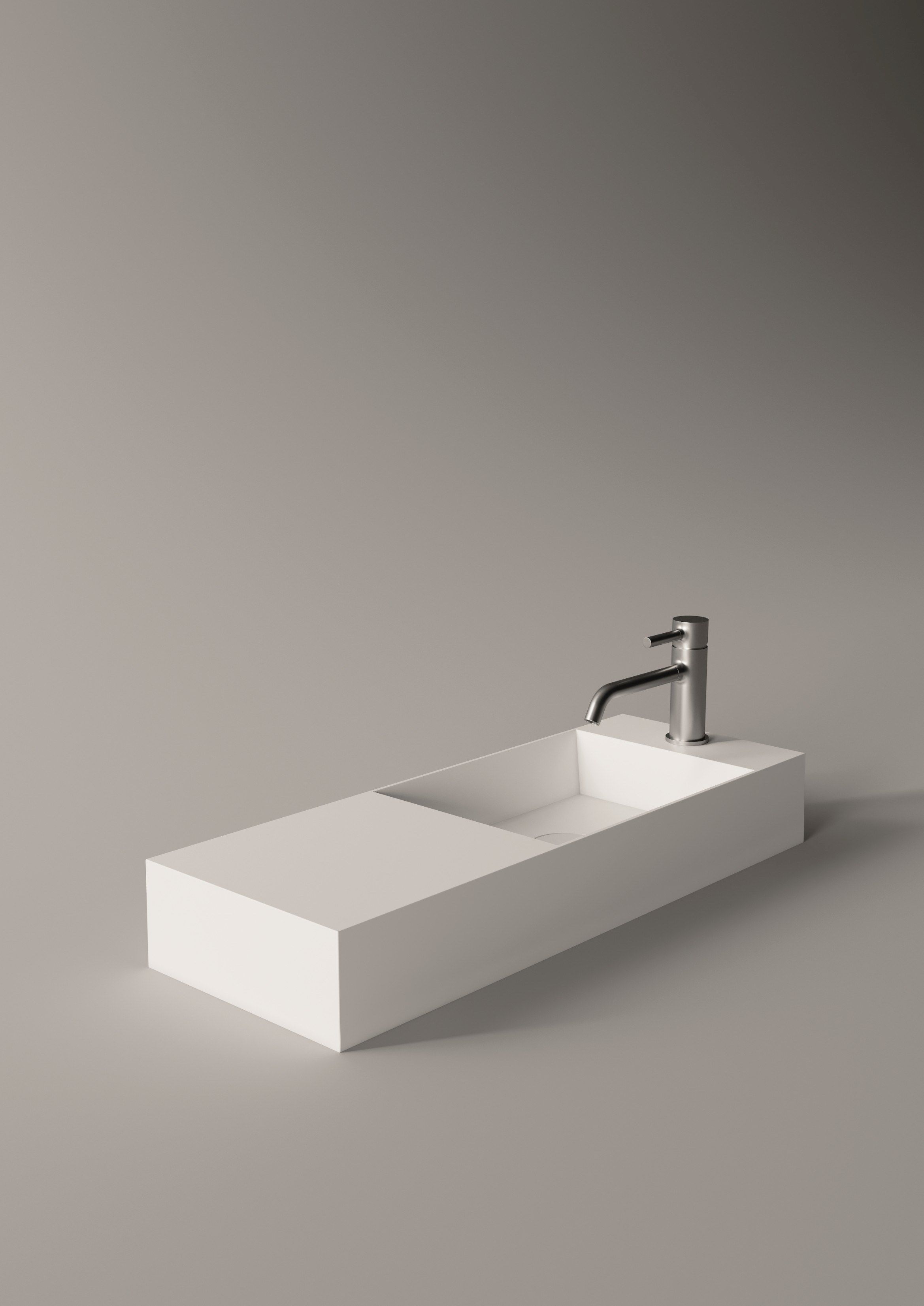 Керамическая прямоугольная столешница для мытья рук Alice Ceramica Шпион ARCH-00126165 - Вид №7