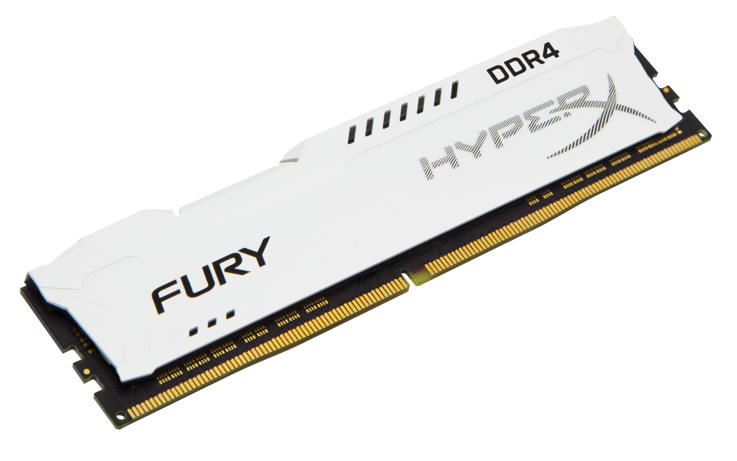 HX424C15FW2/8 8gb 2400mhz ddr4 cl15 dimm hyperx fury white Kingston Santreyd  - Вид №2