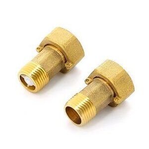 Комплект разъемных соединений с обратным клапаном ИТЭЛМА 3/4"х1/2" для счетчика воды