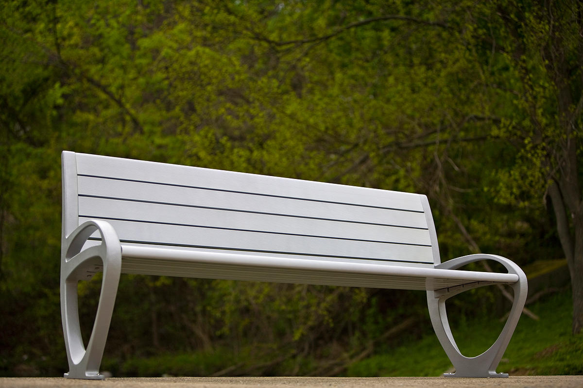 FSRT92 Скамейка трио  Forms-surfaces  - Вид №3