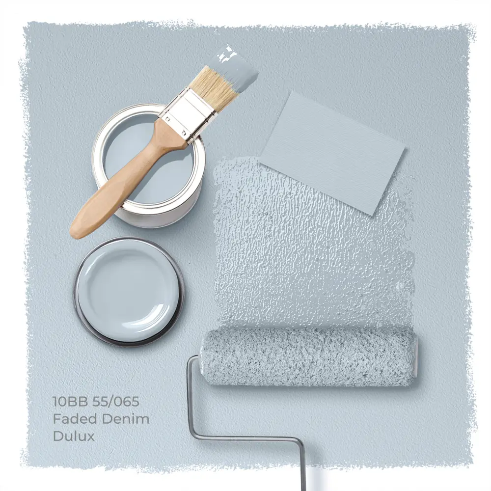 Тестер краски для стен Dulux 10BB 55/065 Faded Denim 30 мл STLM-2190999 - Вид №3