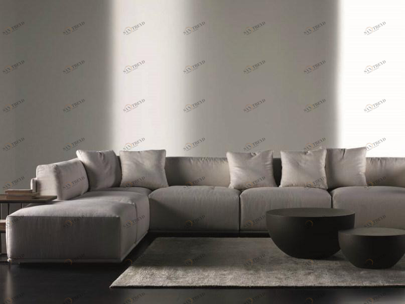 Meridiani Модульный тканевый диван Bacon sun-id-1422330