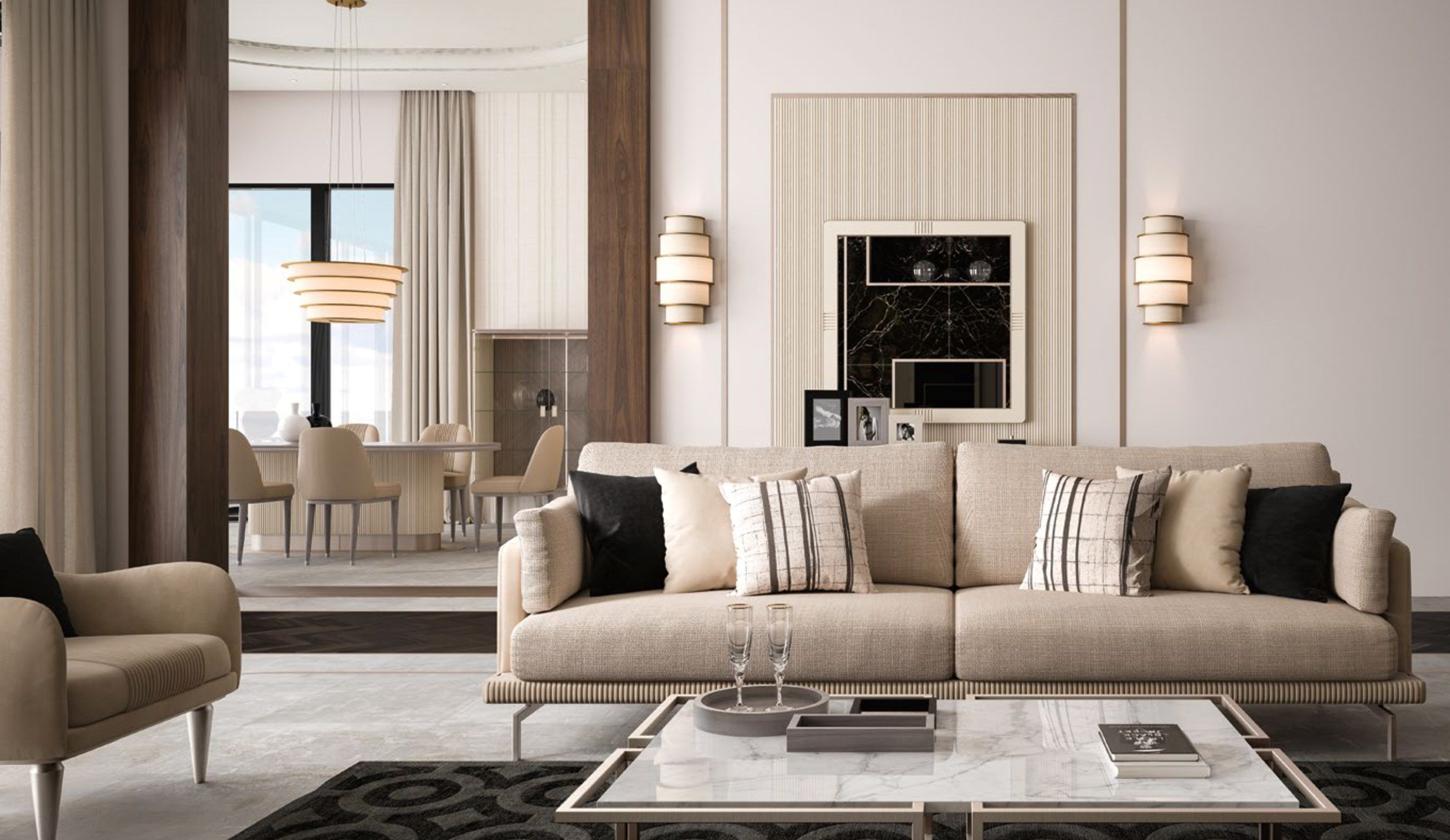 Ткань аппликация CPRN HOMOOD Кокон ARCH-00023478 - Вид №2