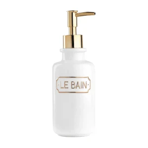 Дозатор для жидкого мыла Wess Le Bain Blanc цвет золотой