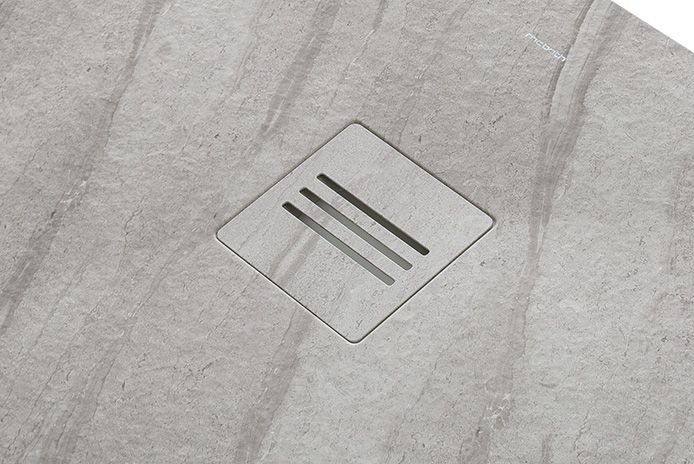 MCBATH Mirage 100x100 Square Серый травертин sun-id-1959786 - Вид №2