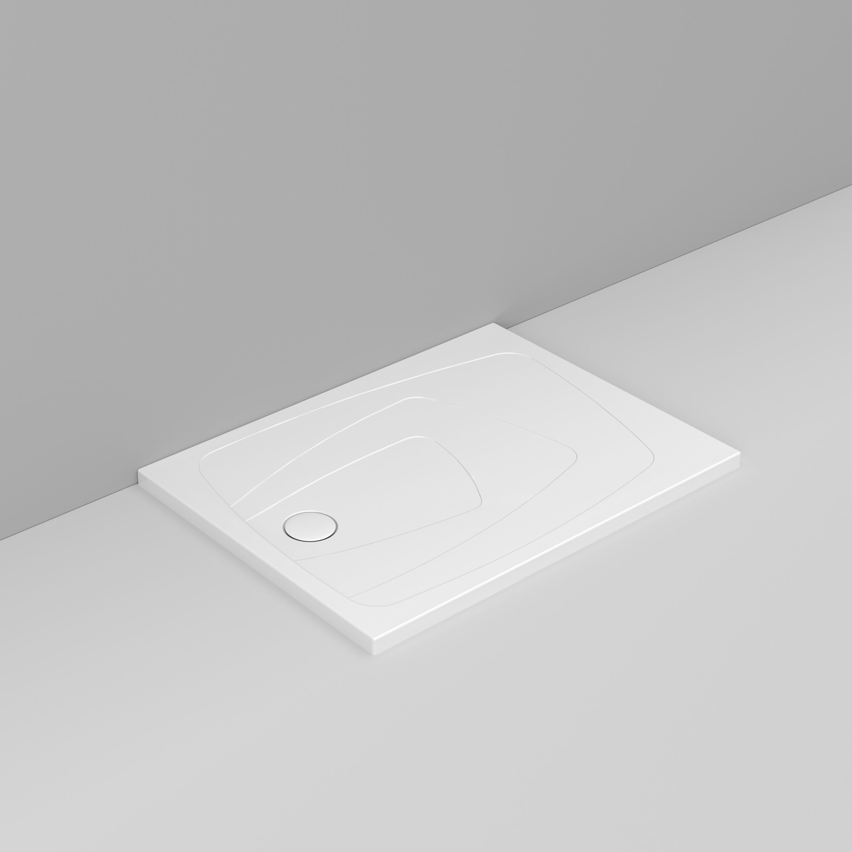 Керамический нескользящий прямоугольный поддон для душа Ceramica Dolomite за пределами ARCH-00148401 - Вид №174