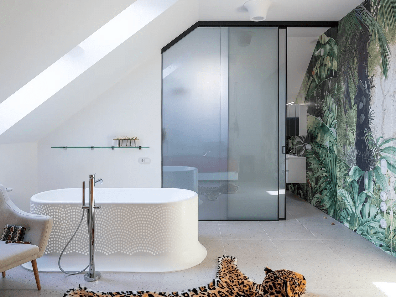 Ванна из искусственного камня Kerrock Lolly 01240 хромотерапия Словения Kolpa-San  - Вид №4