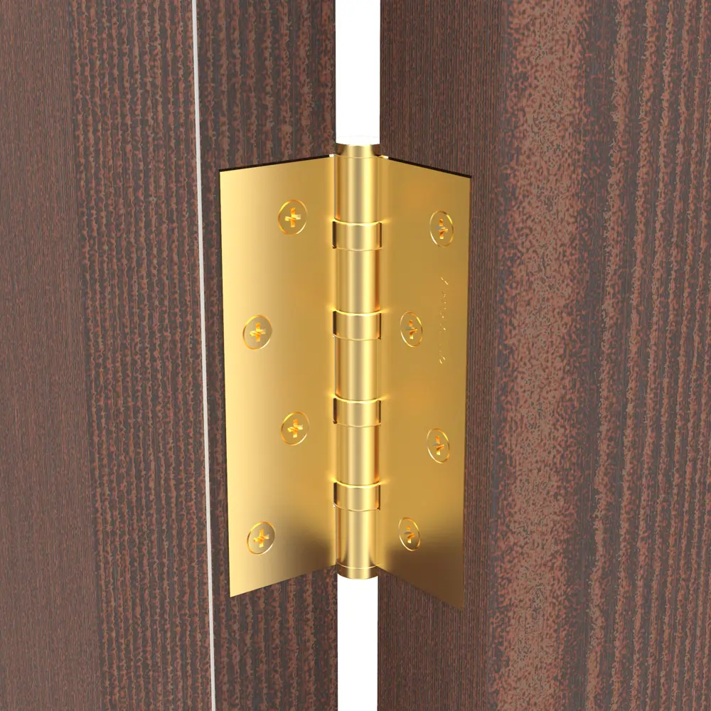 Петля универсальная 4500C SG 100x75x3 мм сталь цвет матовое золото ARMADILLO STLM-2133069 - Вид №4