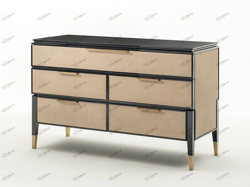 OAK Кожаный комод Milano collection Sc5095
