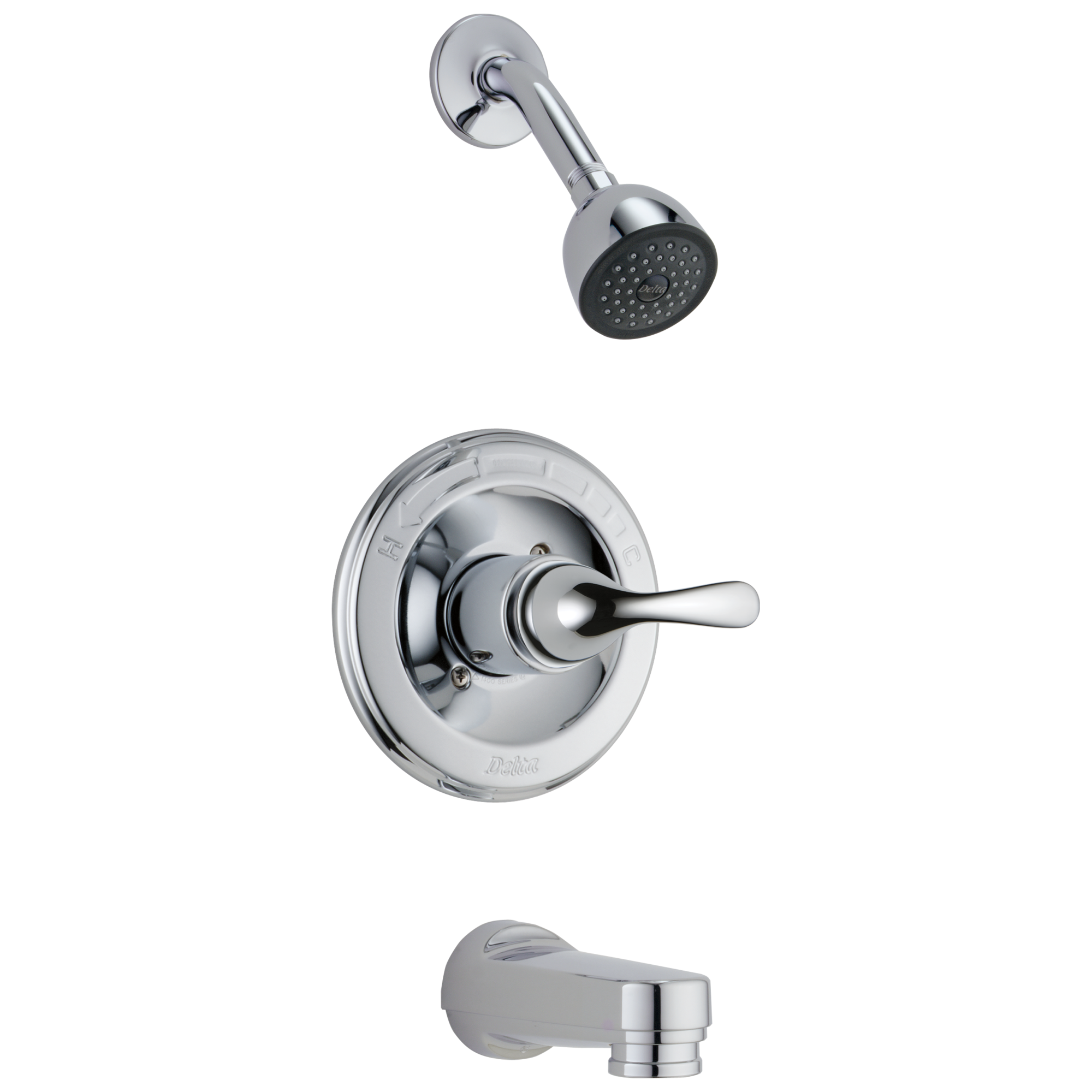 T13420-PD Панель Monitor® 13 Series для ванны и душа Delta Faucet Classic Хром