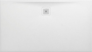 H2109530780001 Душевой поддон, материал Marbond, ультратонкий, прямоугольный, слив по длинной стороне LAUFEN PRO