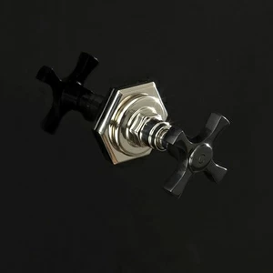 Кран запорный “COLD ” ADJBCS1160C/NK Devon Devon JUBILEE BLACK CROSS