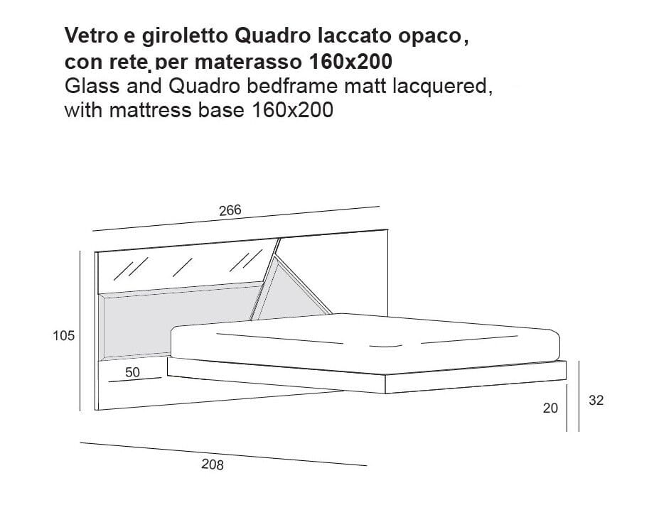 Двуспальная кровать Voltan Аликанте ARCH-00107077 - Вид №1