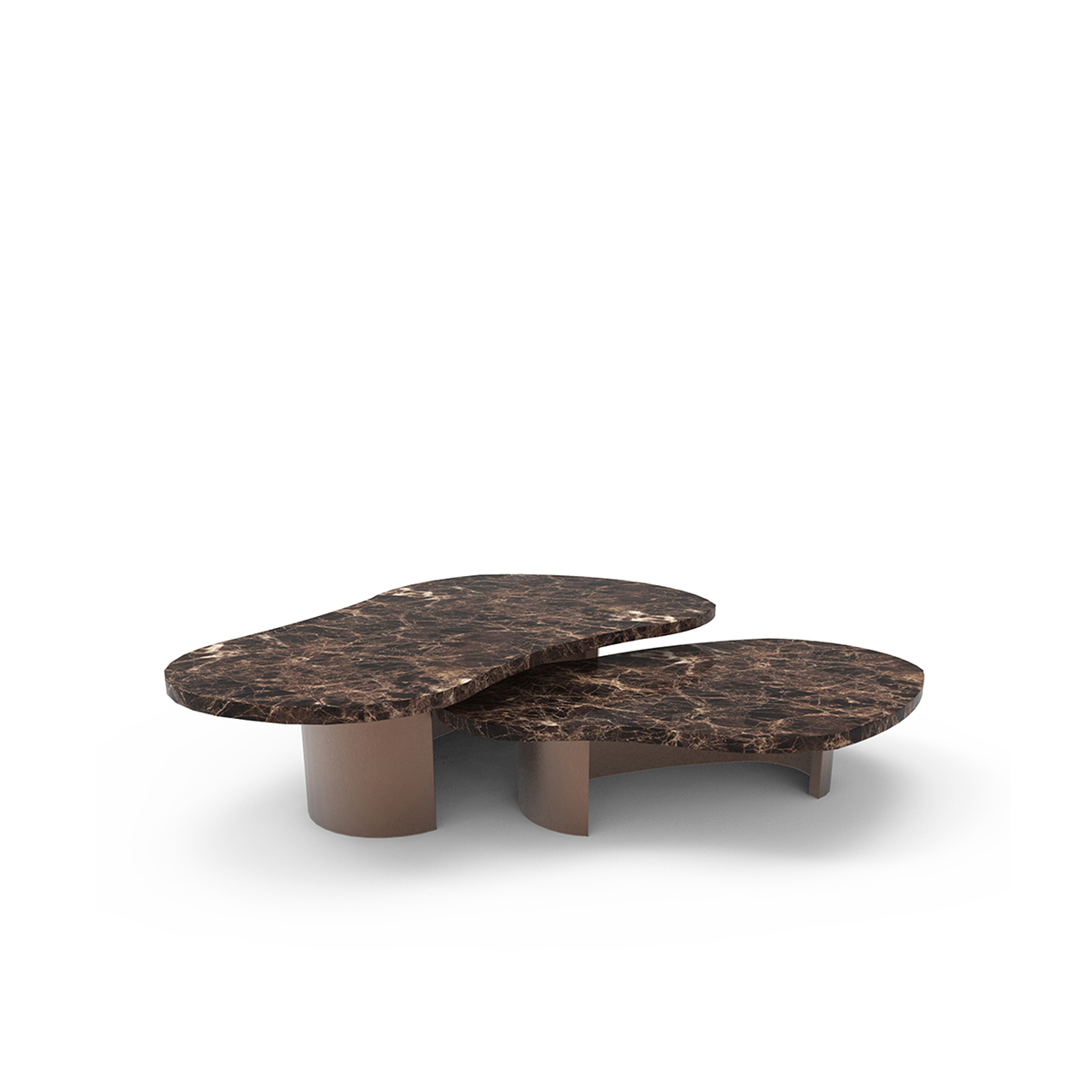 Центральные столы Robusta Center Table Covethouse CAFFE LATTE 