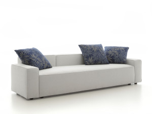 Тканевый модульный садовый диван