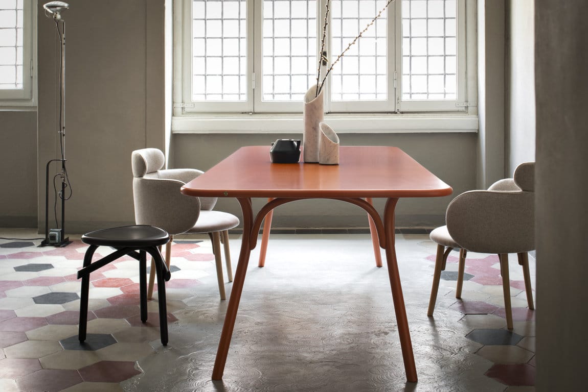 Деревянный низкий стул Wiener GTV Design TRIO ARCH-00100997 - Вид №7