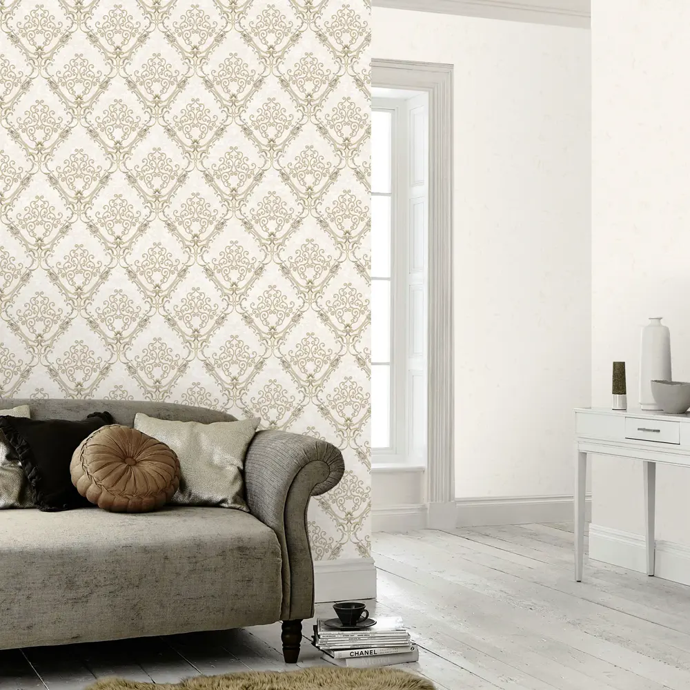 Обои флизелиновые Erismann Fusion бежевые 1.06 м 4595-4 STLM-2135879 - Вид №2