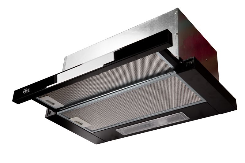 5355962 Вытяжка телескопическая Oasis VT-60BG (P) черный/черный STDN-0116848 - Вид №4